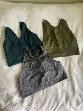 PINK Sport and a new day Green, Olive & Gray Sports Bras